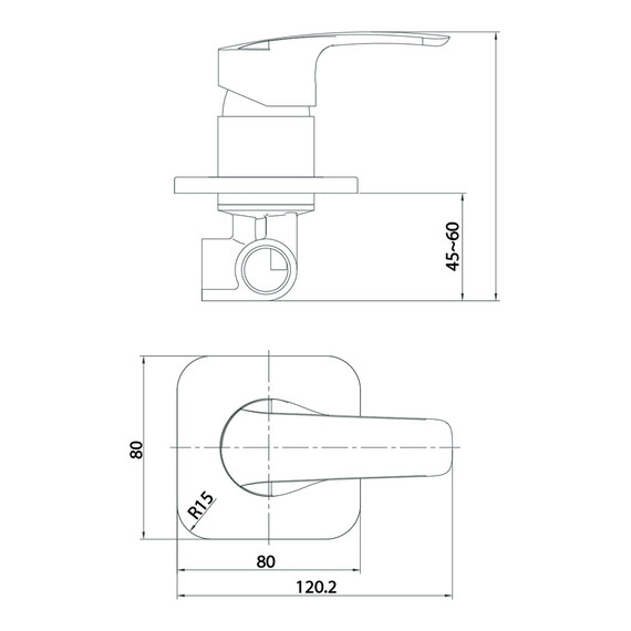 Смеситель для душа Iddis Ray RAYBL00i66, чёрный матовый фото 4