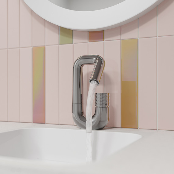 Смеситель для раковины Iddis Twist TWISBBTi01 фото 10