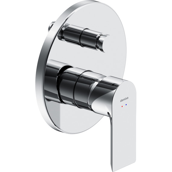 Смеситель для ванны Damixa Apollo 477100000 со скрытой частью, Цвет производителя: хром фото 2