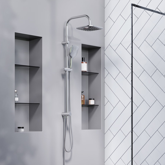 Душевая система Damixa Eclipse 931000000 без смесителя - 2 Душевая система Damixa Eclipse 931000000 без смесителя фото 2