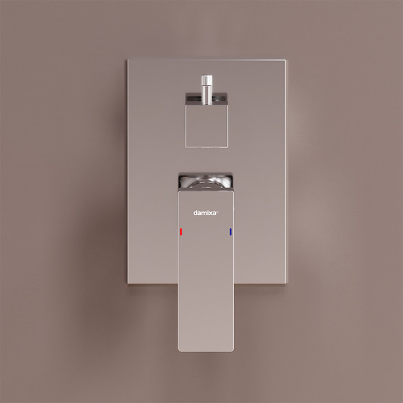 Смеситель для ванны Damixa Gala 537100000 со скрытой частью, Цвет производителя: хром фото 3
