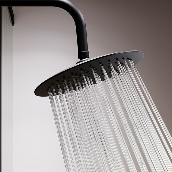 Душевая система для душа Damixa Scandinavian Pure 936710000, чёрный - 6 Душевая система для душа Damixa Scandinavian Pure 936710000, чёрный фото 6