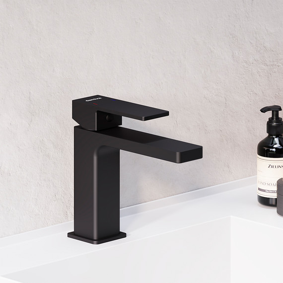 Cмеситель для раковины Damixa Gala 530210300, чёрный, Цвет производителя: чёрный фото 4