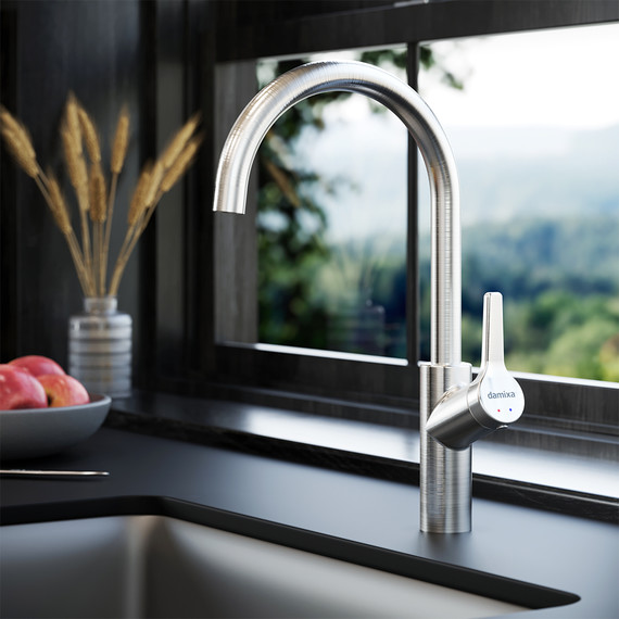 Смеситель для кухни Damixa Eclipse 310720400, Цвет производителя: никель фото 2
