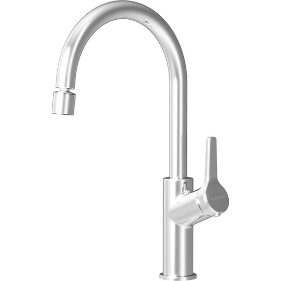 Смеситель для кухни Damixa Eclipse 310722000 с двухрежимным регулируемым аэратором, Цвет производителя: хром фото 
