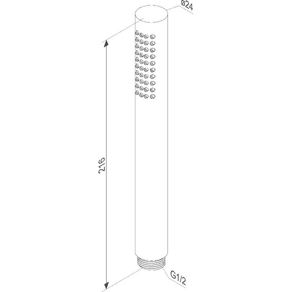 Лейка для душа Damixa Scandinavian Pure 936020000 фото 4