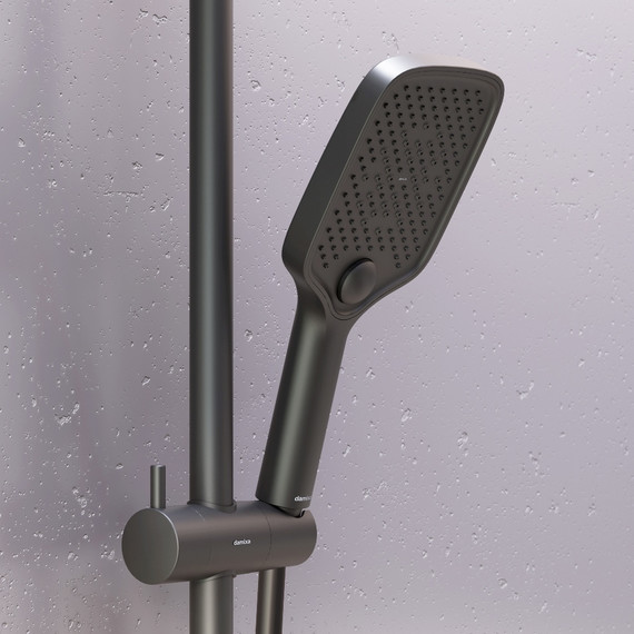 Лейка для душа Damixa Gala 953020300, чёрный фото 3