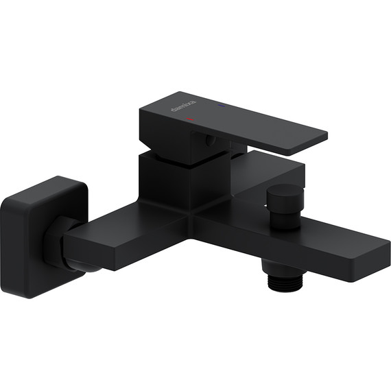 Смеситель для ванны Damixa Gala 531000300, чёрный, Цвет производителя: чёрный фото 2