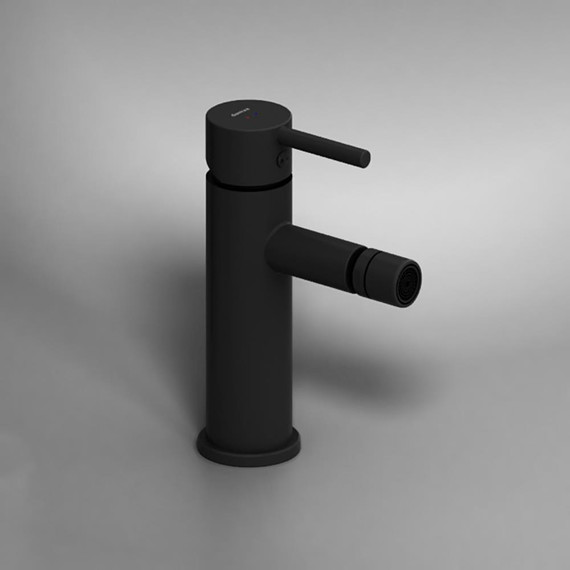 Смеситель для биде  Damixa Scandinavian Pure 360240300 с донным клапаном, чёрный, Цвет производителя: чёрный фото 3