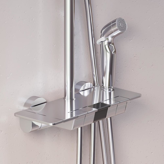 Душевая система c термостатом Damixa Gala 953770000 и гигиеническим душем - 5 Душевая система c термостатом Damixa Gala 953770000 и гигиеническим душем фото 5