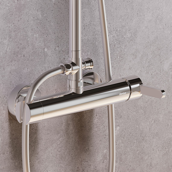 Душевая система для душа Damixa Scandinavian Pure 936710000 - 5 Душевая система для душа Damixa Scandinavian Pure 936710000 фото 5