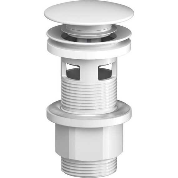 Донный клапан нажимной AM.PM AM.PM F0700P33, белый - 4 Донный клапан нажимной AM.PM AM.PM F0700P33, белый фото 4