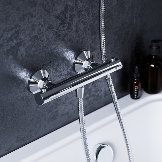 Смеситель для душа Damixa Jupiter 776000000 с термостатом фото 2