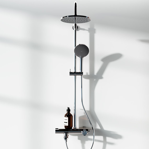 Душевая система c термостатом Damixa Jupiter 977760000 - 3 Душевая система c термостатом Damixa Jupiter 977760000 фото 3