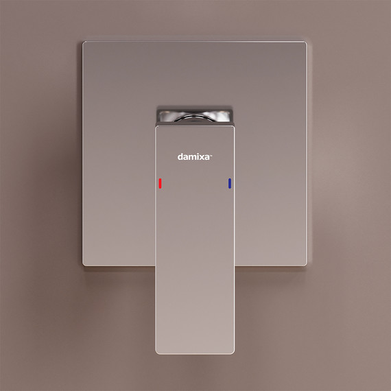 Смеситель для душа  Damixa Gala 537500000 со скрытой частью, Цвет производителя: хром фото 3