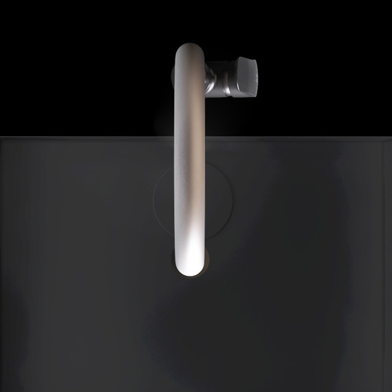 Смеситель для кухни AM.PM Like F8007826 для питьевой воды и гибким изливом, чёрный/бежевый, Цвет производителя: чёрный, бежевый фото 10