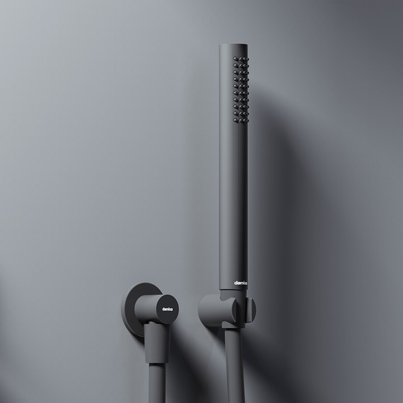 Душевая система Damixa Scandinavian Pure 936520300, чёрный фото 7