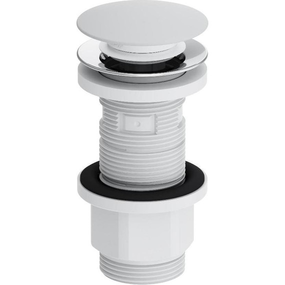 Донный клапан Damixa Option 210600200, белый глянцевый фото 2