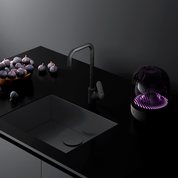 Смеситель для кухни AM.PM Like F8006022l, чёрный, Цвет производителя: чёрный фото 8