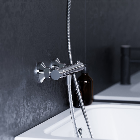 Смеситель для душа Damixa Jupiter 776000000 с термостатом фото 3