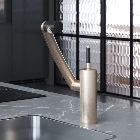 Смеситель для кухни Damixa Arc 290007264, никель, Цвет производителя: никель - 4 Смеситель для кухни Damixa Arc 290007264, никель, Цвет производителя: никель фото 4