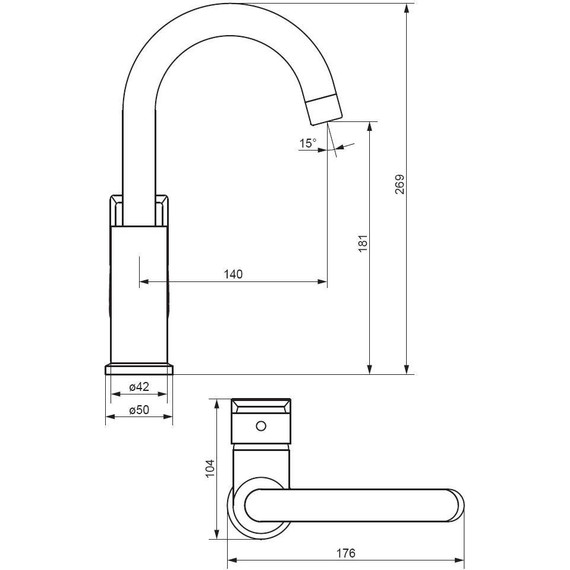 Cмеситель для раковины Damixa Apollo 470220300, чёрный, Цвет производителя: чёрный - 5 Cмеситель для раковины Damixa Apollo 470220300, чёрный, Цвет производителя: чёрный фото 5