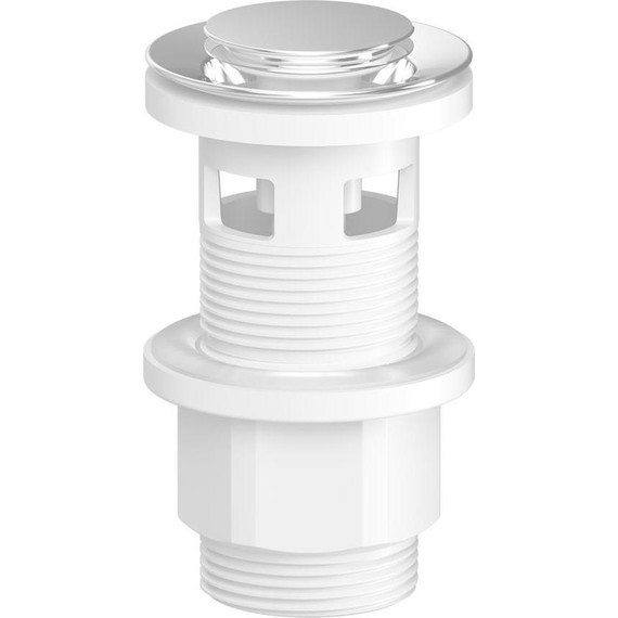 Донный клапан нажимной AM.PM AM.PM F0700P00, материал нержавеющая сталь - клапан/ ABS пластик - корпус фото 4