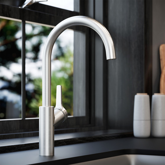 Смеситель для кухни Damixa Eclipse 310720400, Цвет производителя: никель фото 3