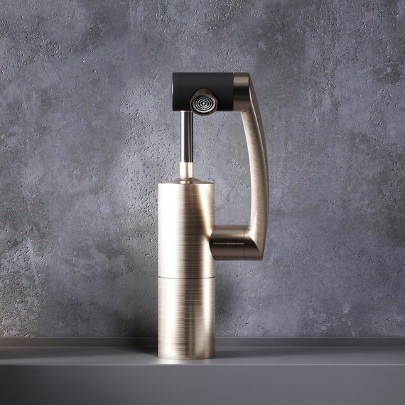 Смеситель для раковины Damixa Arc 290217264, никель, Цвет производителя: никель фото 4