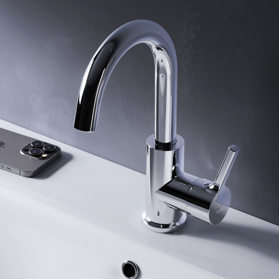 Смеситель для раковины AM.PM X-Joy F85B02700 - 2 Смеситель для раковины AM.PM X-Joy F85B02700 фото 2