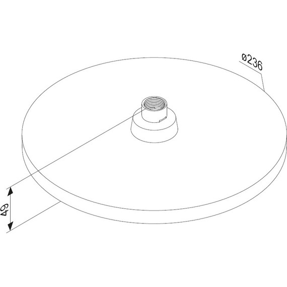 Тропический душ Damixa Apollo 947050300, чёрный фото 5