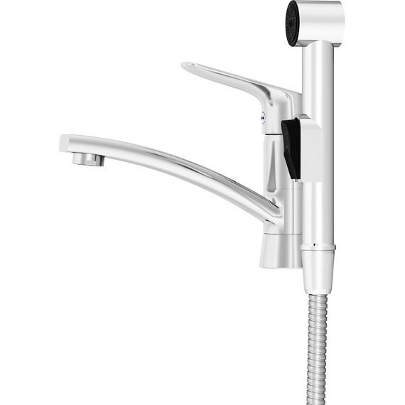 Смеситель для раковины Damixa Jupiter 770230001 с гигиеническим душем - 4 Смеситель для раковины Damixa Jupiter 770230001 с гигиеническим душем фото 4