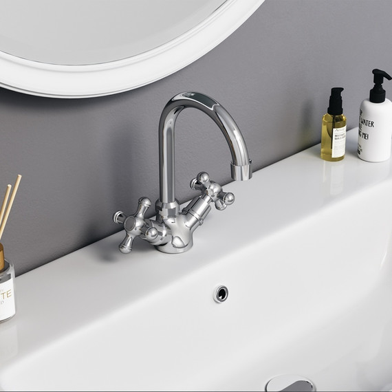 Смеситель для раковины RedBlu by Damixa Retro 230210000 фото 2