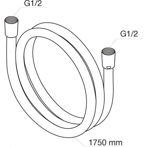 Шланг для душа Damixa Shower program 760400164 фото 3