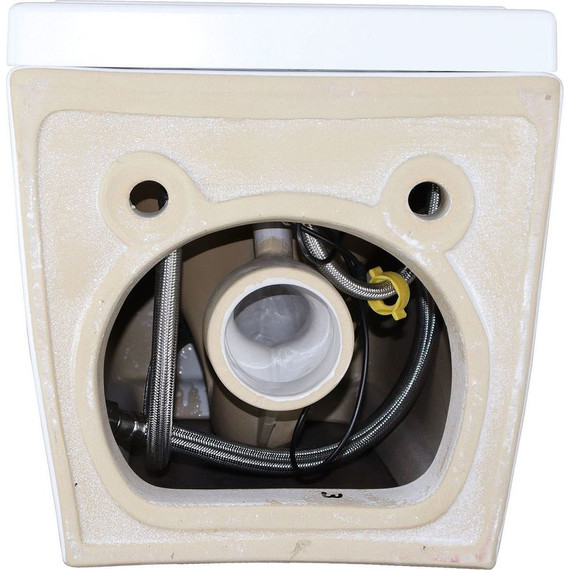 Унитаз подвесной импульсный Azario AZ-101C с тонкой крышкой микролифт (монтажная рама в комплекте) - 11 Унитаз подвесной импульсный Azario AZ-101C с тонкой крышкой микролифт (монтажная рама в комплекте) фото 11