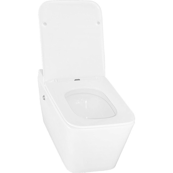 Унитаз подвесной импульсный Azario AZ-101C с тонкой крышкой микролифт (монтажная рама в комплекте) - 3 Унитаз подвесной импульсный Azario AZ-101C с тонкой крышкой микролифт (монтажная рама в комплекте) фото 3