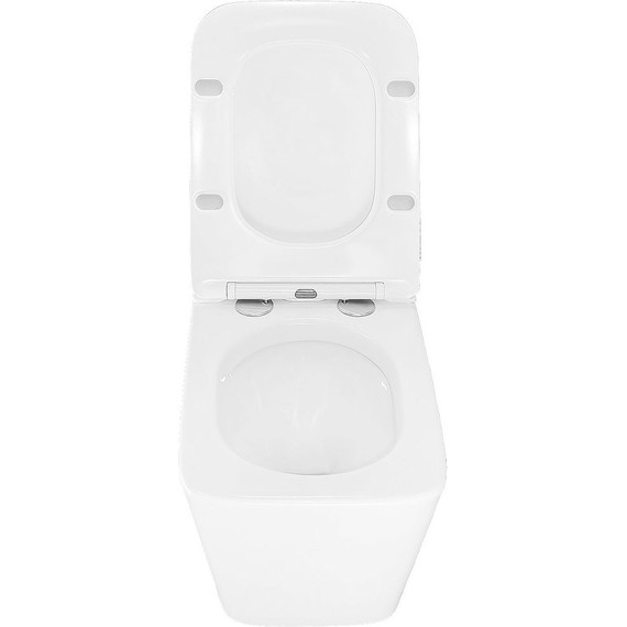 Унитаз подвесной импульсный Azario AZ-101C с тонкой крышкой микролифт (монтажная рама в комплекте) - 5 Унитаз подвесной импульсный Azario AZ-101C с тонкой крышкой микролифт (монтажная рама в комплекте) фото 5