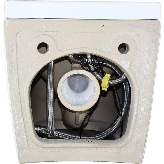 Унитаз подвесной импульсный Azario AZ-102C с тонкой крышкой микролифт (монтажная рама в комплекте) фото 11