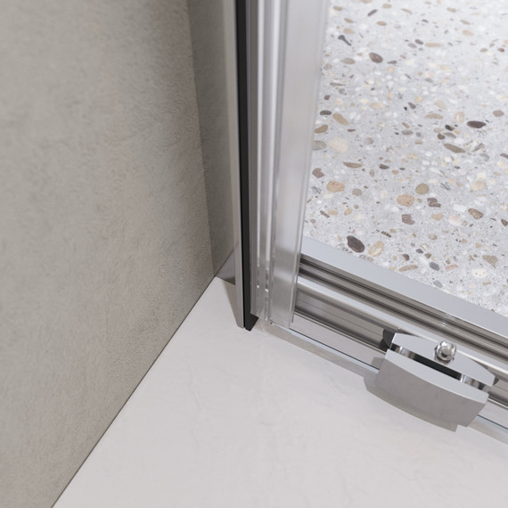 Душевая дверь BelBagno 120 см LUCE-BF-1-120-C-Cr, хром/прозрачное фото 4