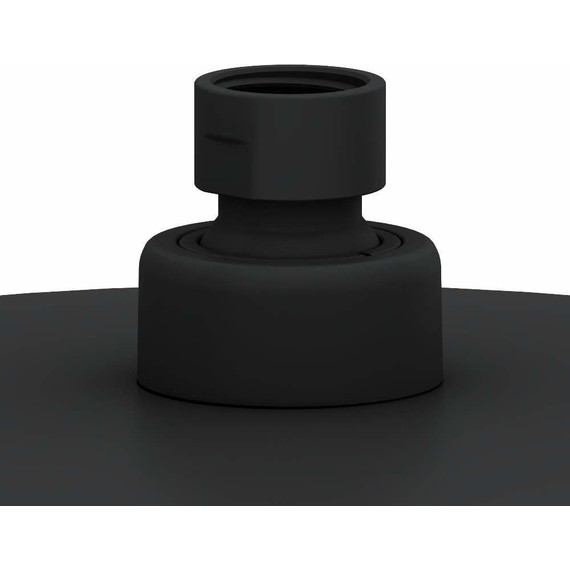 Тропический душ Damixa Scandinavian Pure 936050300, чёрный фото 3