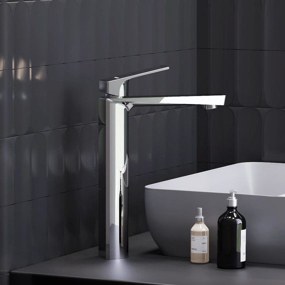 Смеситель для раковины высокий Damixa Merkur 400250000, Цвет производителя: хром фото 4