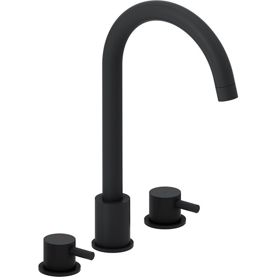 Смеситель для раковины встраиваемый Damixa Scandinavian Pure 360200300, чёрный, Цвет производителя: чёрный - 2 Смеситель для раковины встраиваемый Damixa Scandinavian Pure 360200300, чёрный, Цвет производителя: чёрный фото 2