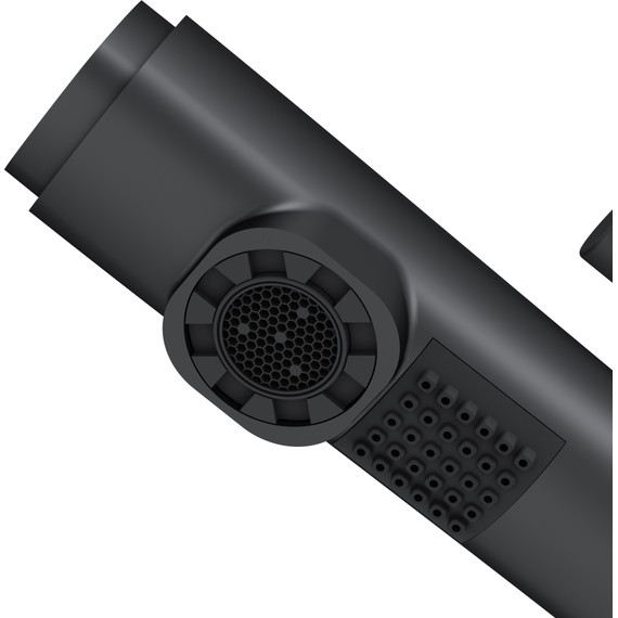 Смеситель для раковины AM.PM X-Joy F85B02922  с вытяжным изливом, Цвет производителя: чёрный фото 10