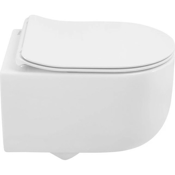 Инсталляция с подвесным унитазом комплект: BelBagno BB026/BB042BL с подвесным безободковым унитазом Soft-Tor BB084CH-TOR сиденье микролифт, крепление, кнопка смыва белая фото 16