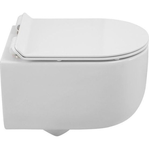 Инсталляция с подвесным унитазом комплект: BelBagno BB026/BB042BL с подвесным безободковым унитазом Soft-Tor BB084CH-TOR сиденье микролифт, крепление, кнопка смыва белая фото 22