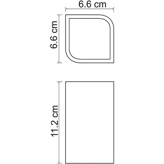 Стакан для зубных щеток WasserKraft Elba K-2728, цвет чёрный матовый - 3 Стакан для зубных щеток WasserKraft Elba K-2728, цвет чёрный матовый фото 3