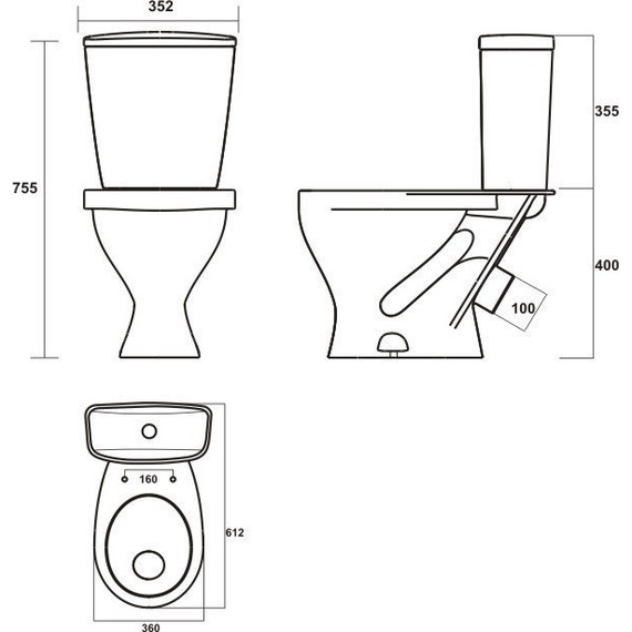 Унитаз напольный Sanita Эталон комфорт ETLSACC01030713 с крышкой микролифт фото 3