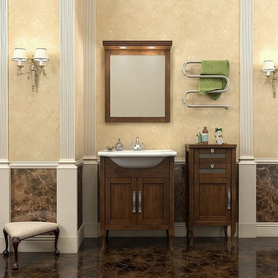 Комод напольный Opadiris Мираж, правый, орех фото 3