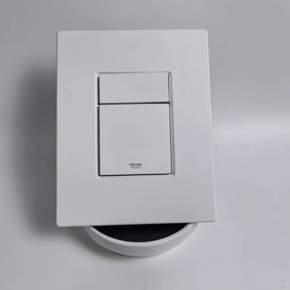 Инсталляция для подвесного унитаза Grohe Rapid SL 38772001 с кнопкой смыва белый матовый 38732WM0, Цвет производителя: белый матовый фото 6