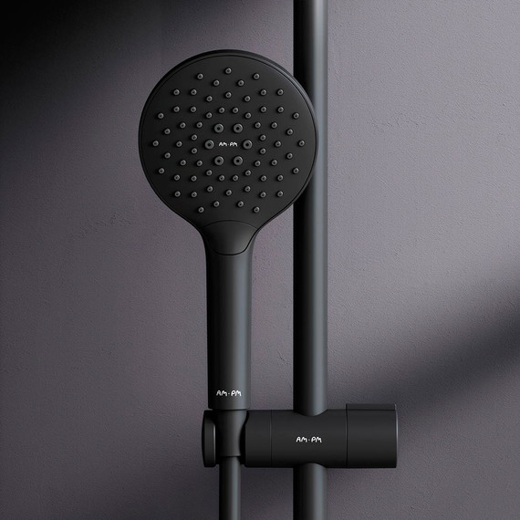 Душевая стойка Am.Pm Like F0780722, черный, Цвет производителя: чёрный фото 7